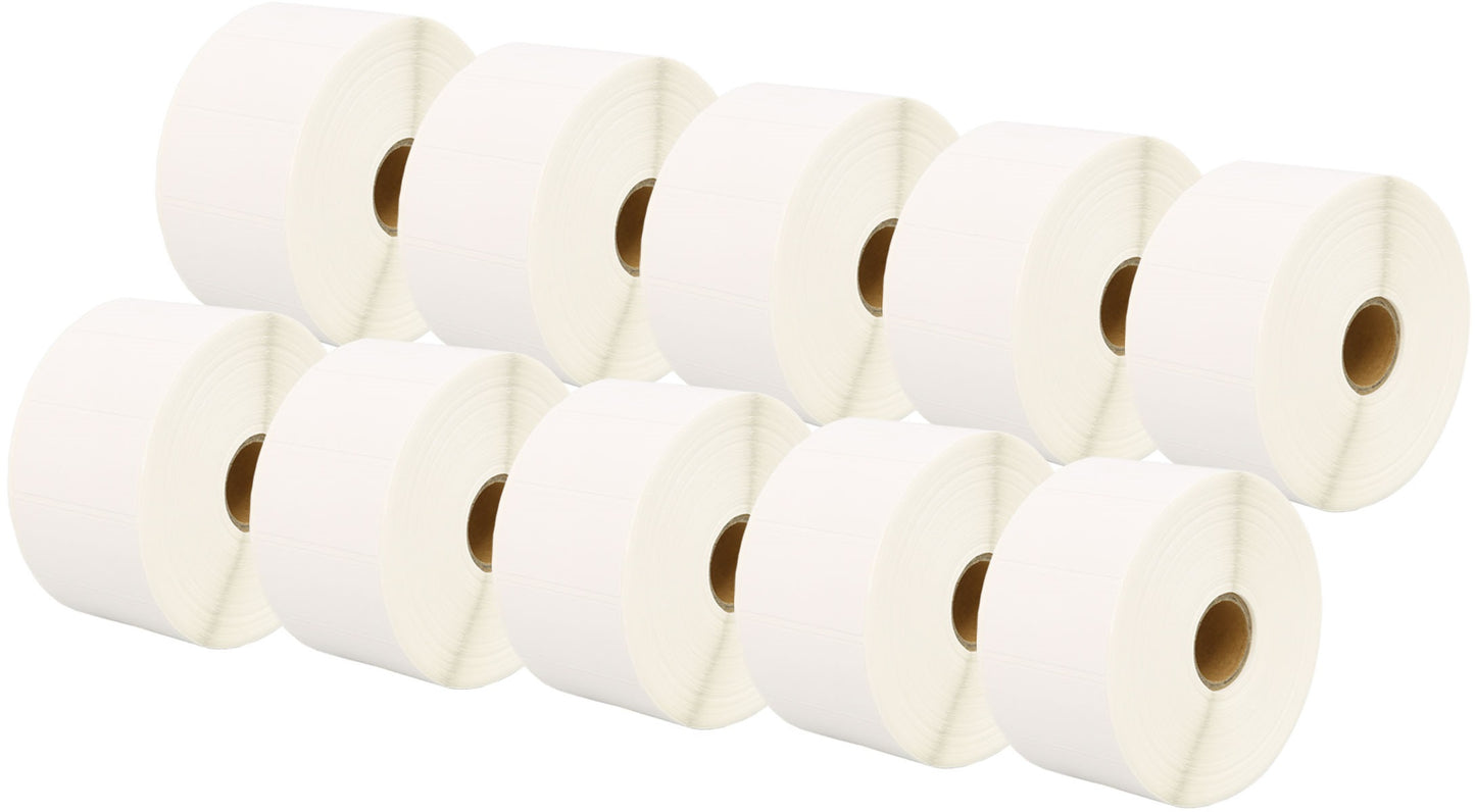 Printing Saver 50 x 25 mm Compatible Direct Thermal Labels Roll for Zebra Toshiba Citizen Sato Honeywell Intermec Datamax CAB Eltron Godex Orion Wasp - Printing Saver