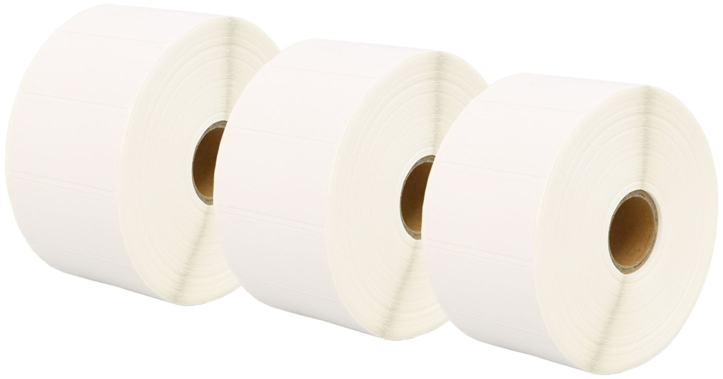 Printing Saver 50 x 25 mm Compatible Direct Thermal Labels Roll for Zebra Toshiba Citizen Sato Honeywell Intermec Datamax CAB Eltron Godex Orion Wasp - Printing Saver