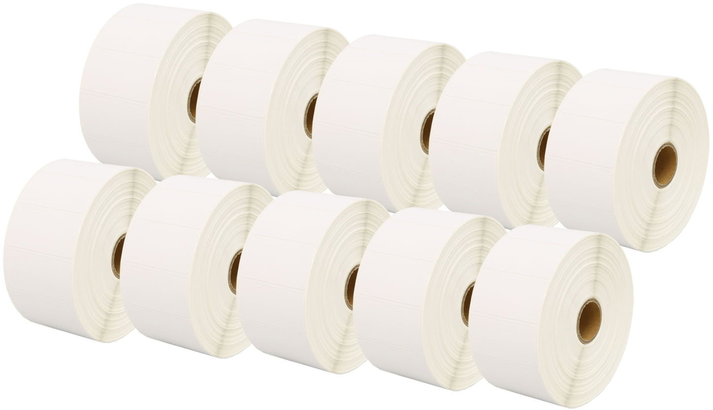 Printing Saver 52 x 25 mm Compatible Direct Thermal Labels Roll for Zebra Toshiba Citizen Sato Honeywell Intermec Datamax CAB Eltron Godex Orion Wasp - Printing Saver