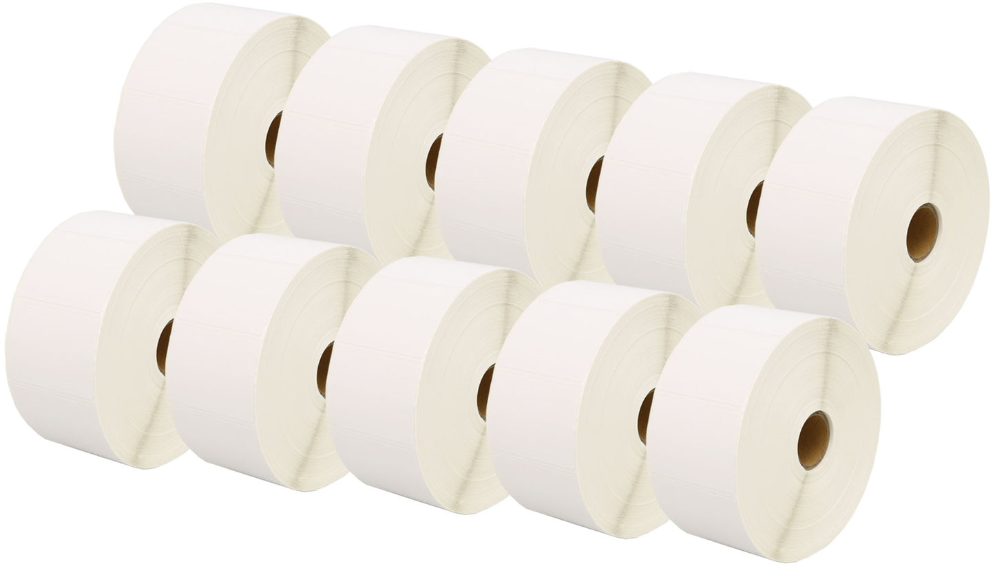 Printing Saver 52 x 38 mm Compatible Direct Thermal Labels Roll for Zebra Toshiba Citizen Sato Honeywell Intermec Datamax CAB Eltron Godex Orion Wasp - Printing Saver