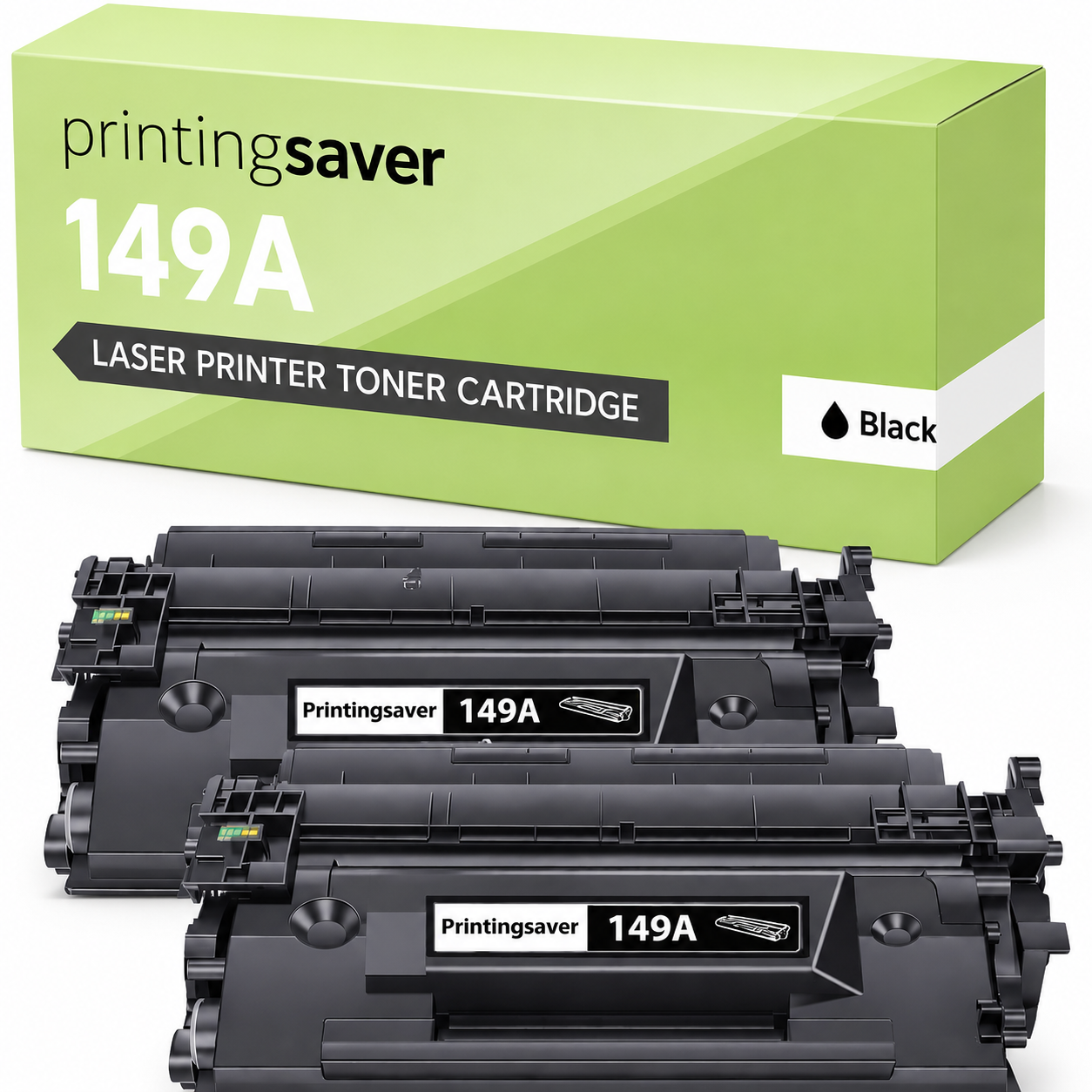 149A Toner Cartridge with Chip Compatible with W1490A W1490X 149X for LaserJet Pro 4002D 4002DN 4002DW MFP 4102DW 4102FDW 4102FDN (2 Black) - Printing Saver