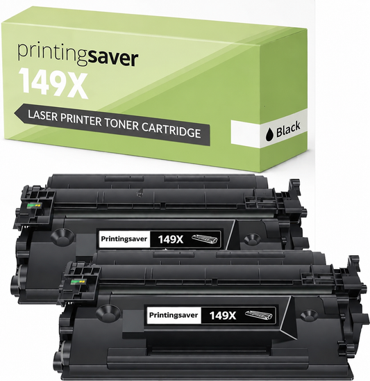 149X Toner Cartridge 2 Pack with Chip High Yield Compatible with W1490X W1490A 149A for LaserJet Pro 4002D 4002DN 4002DW LaserJet MFP 4102DW 4102FDW 4102FDN (2 Black) - Printing Saver