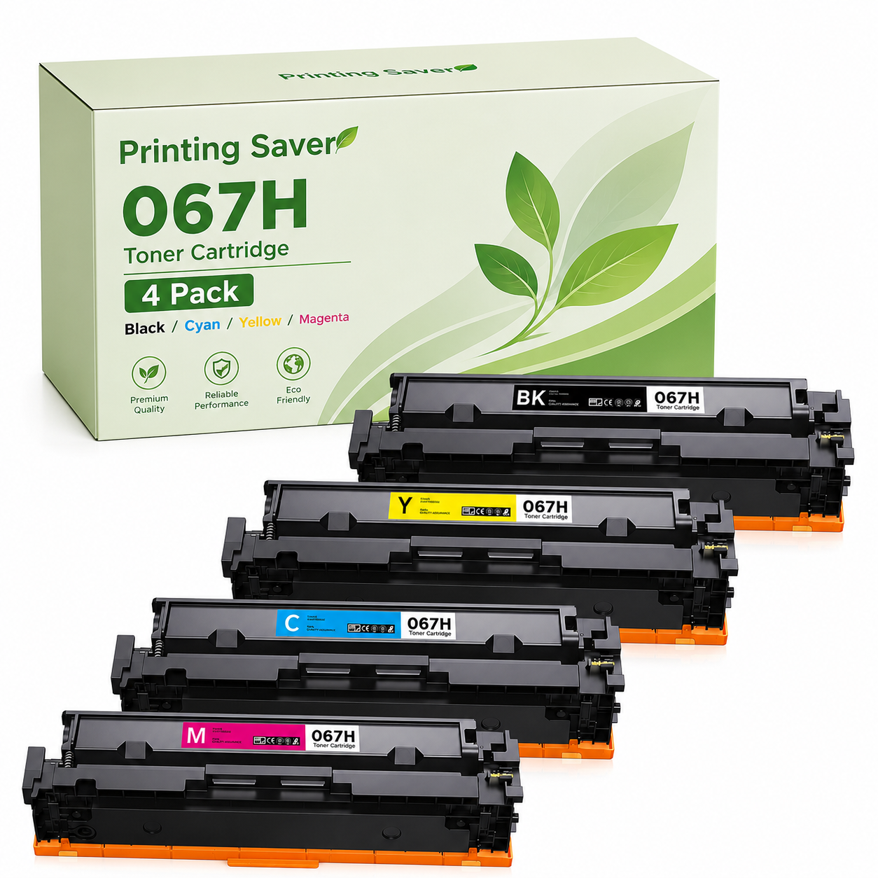 067 CRG-067 Toner Cartridge Set with Chip for Canon Printers