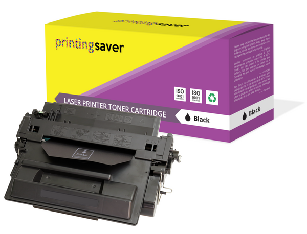 Printing Saver CE255X black compatible toner for HP LaserJet P3010, P3015, Enterprise 500 MFP M525dn - Printing Saver