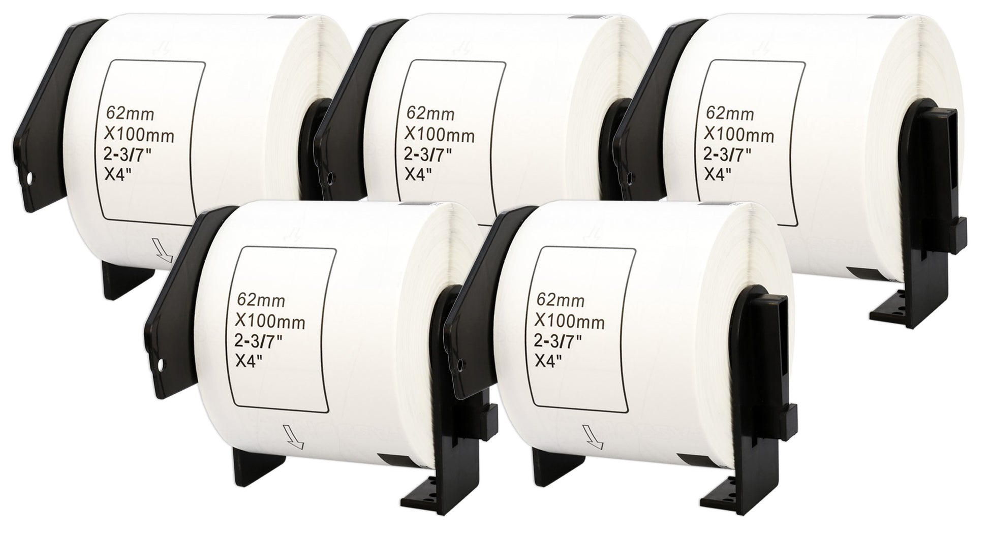 DK-11202 62 x 100 mm Compatible Shipping Labels Roll for Brother P-Touch QL-1100 QL-1060N QL-500 QL-700 QL-800 - Printing Saver