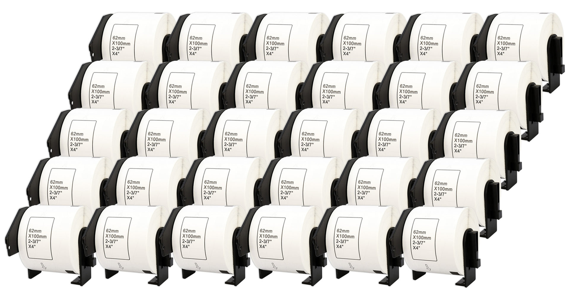 DK-11202 62 x 100 mm Compatible Shipping Labels Roll for Brother P-Touch QL-1100 QL-1060N QL-500 QL-700 QL-800 - Printing Saver
