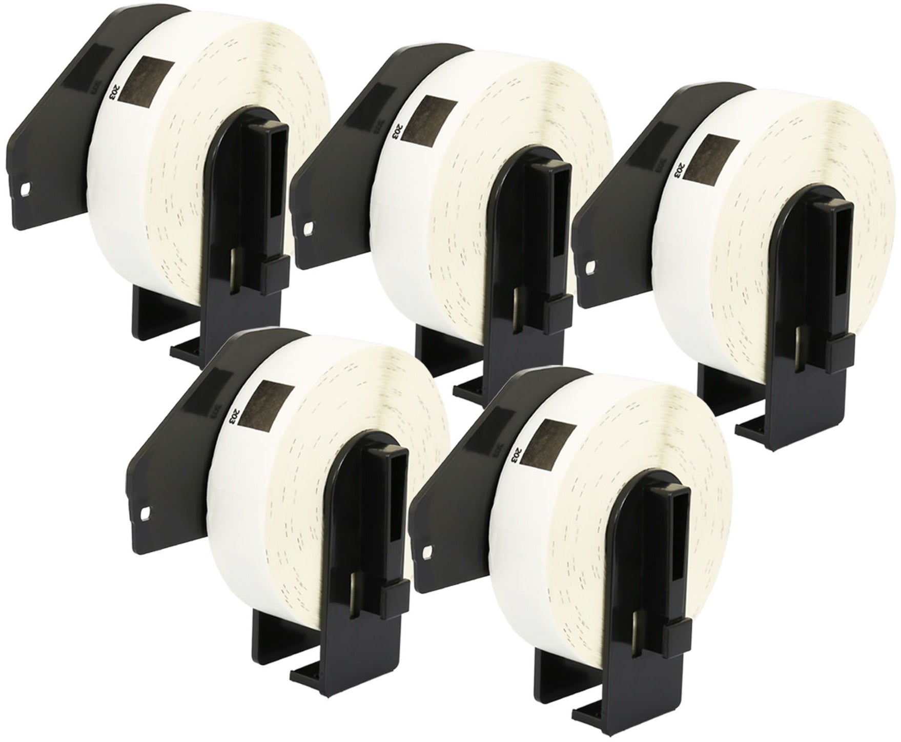 DK-11203 17 x 87 mm Compatible File Folder Labels Roll for Brother P-Touch QL-1100 QL-1060N QL-500 QL-700 QL-800 - Printing Saver