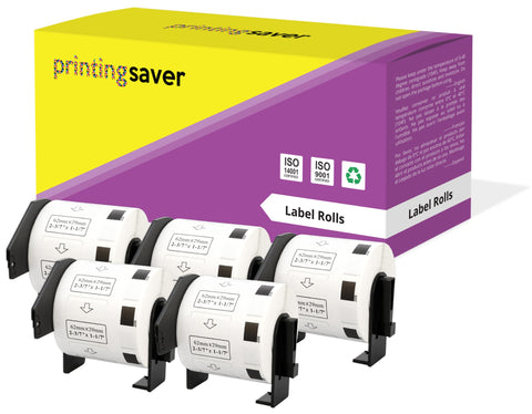 Compatible Roll DK11209 DK-11209 29mm x 62mm Address Labels for Brother P-Touch QL-1050 QL-550 QL-500 QL-570 - Printing Saver