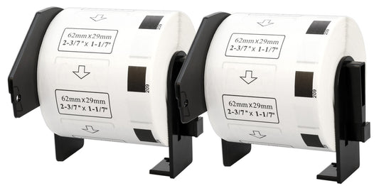 DK-11209 29 x 62 mm Compatible Address Labels Roll for Brother P-Touch QL-1100 QL-1060N QL-500 QL-700 QL-800 - Printing Saver