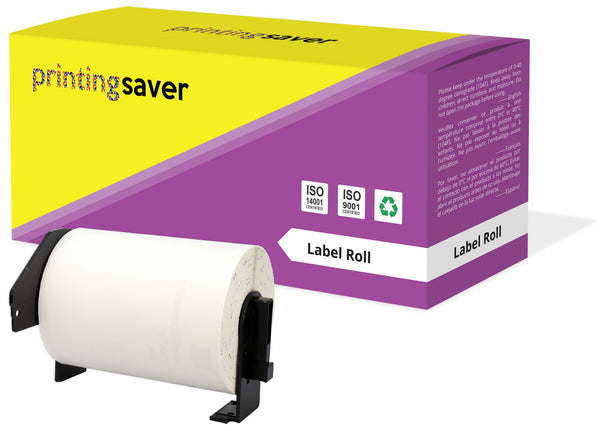 Compatible Roll DK11241 DK-11241 102mm x 152mm Address Labels for Brother P-Touch QL-1050 QL-1050N QL-1060N QL-1100 QL-1110NWB - Printing Saver