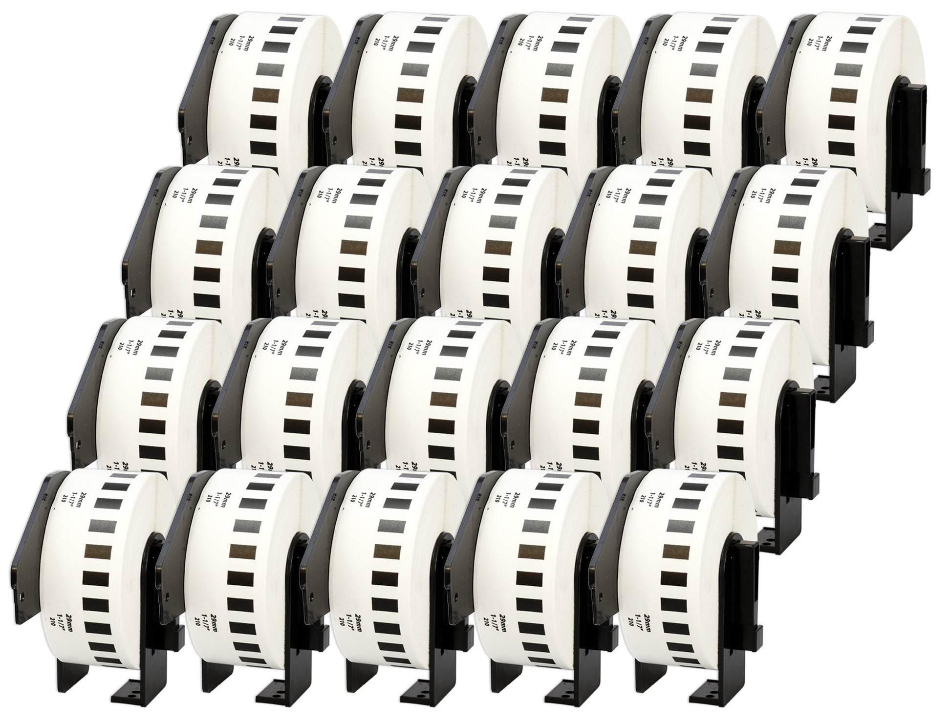 DK-22210 29 mm x 30.48 m Compatible Continuous Paper Label Tape for Brother P-Touch QL-1050 QL-550 QL-500 QL-570 - Printing Saver