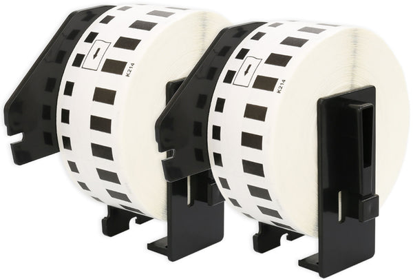 DK-22214 12 mm x 30.48 m Compatible Continuous Paper Label Tape for Brother P-Touch QL-1050 QL-550 QL-500 QL-570 - Printing Saver