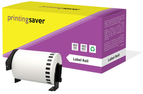 Compatible Roll DK22243 DK-22243 102mm x 30.48m Continuous Address Labels for Brother P-Touch QL-1050 QL-1050N QL-1060N QL-1100 QL-1110NWB - Printing Saver