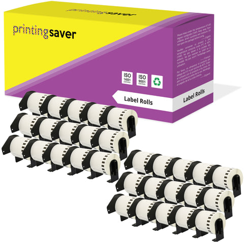 Compatible Roll DK22251 DK-22251 62mm x 15.24m Continuous Labels for Brother P-Touch - Printing Saver