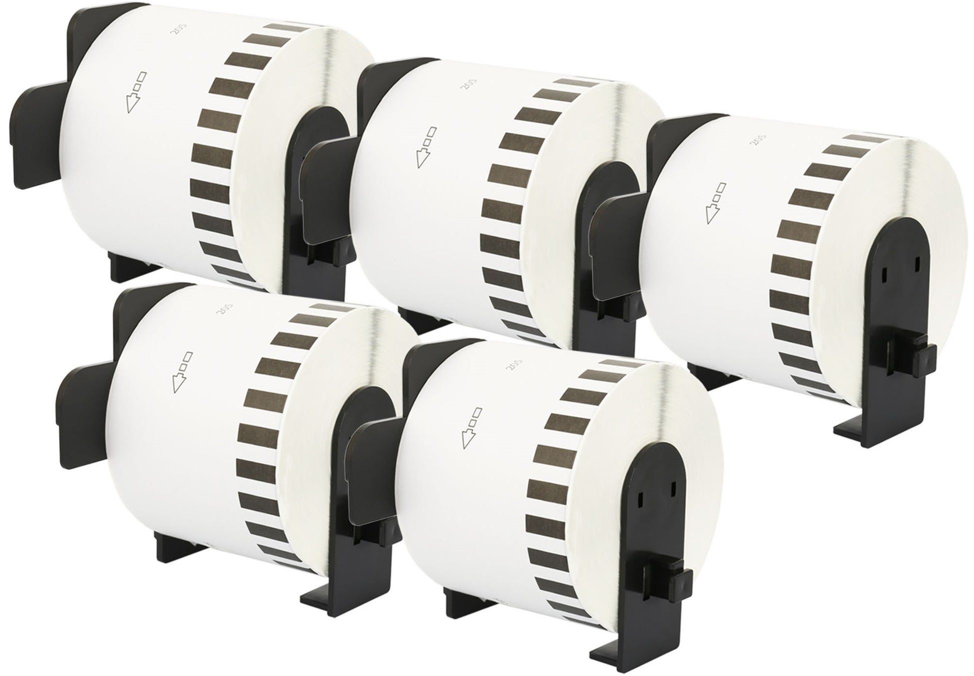 DK-44205 62 mm x 30.48 m Compatible Continuous Removable Paper Label Tape for Brother P-Touch QL-1050 QL-550 QL-500 QL-570 - Printing Saver