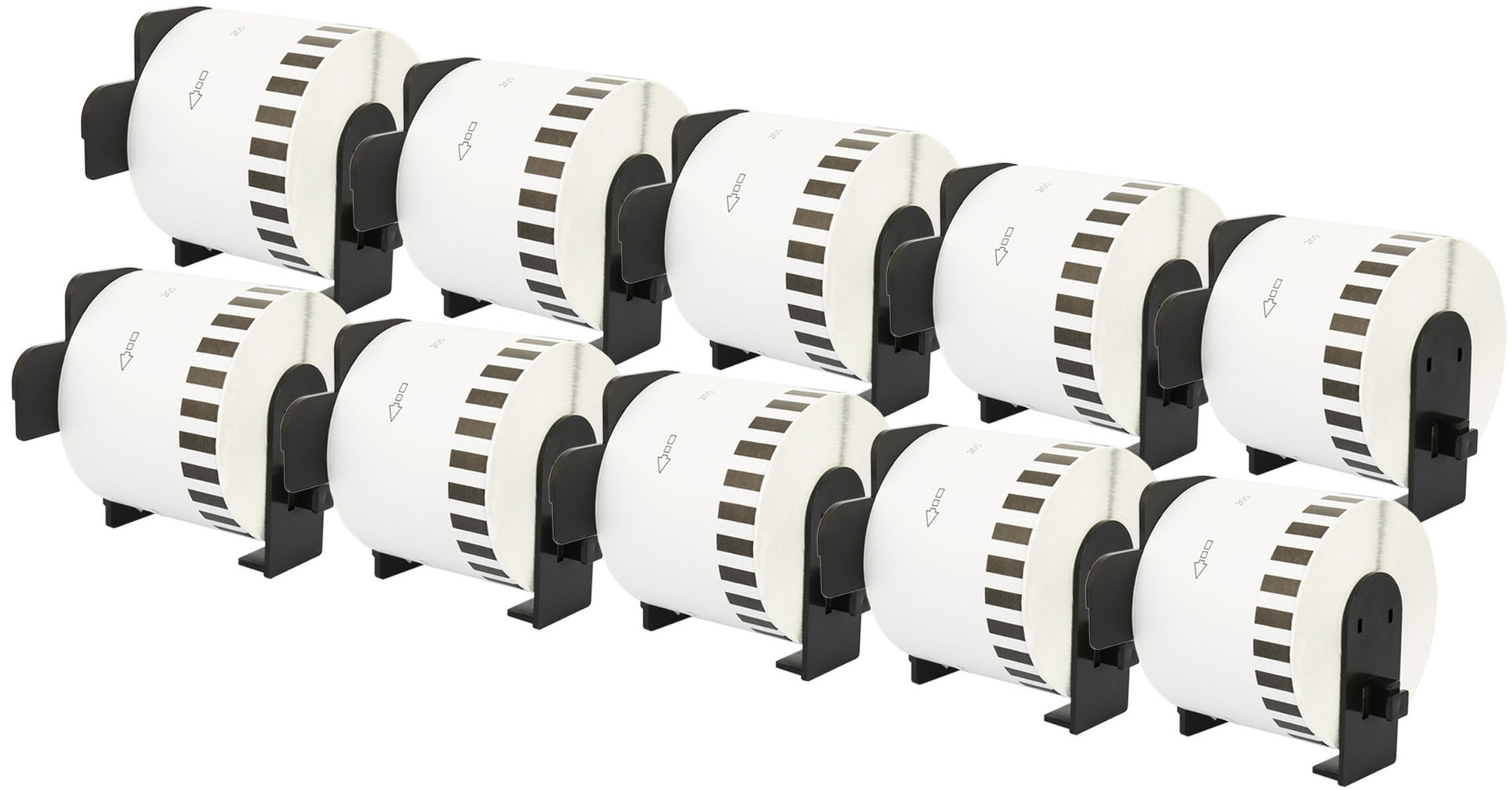 DK-44205 62 mm x 30.48 m Compatible Continuous Removable Paper Label Tape for Brother P-Touch QL-1050 QL-550 QL-500 QL-570 - Printing Saver