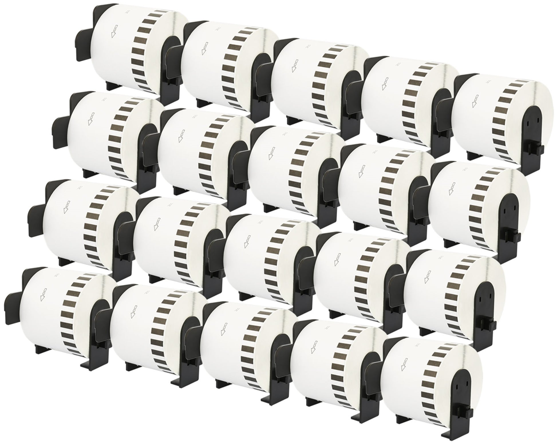 DK-44205 62 mm x 30.48 m Compatible Continuous Removable Paper Label Tape for Brother P-Touch QL-1050 QL-550 QL-500 QL-570 - Printing Saver