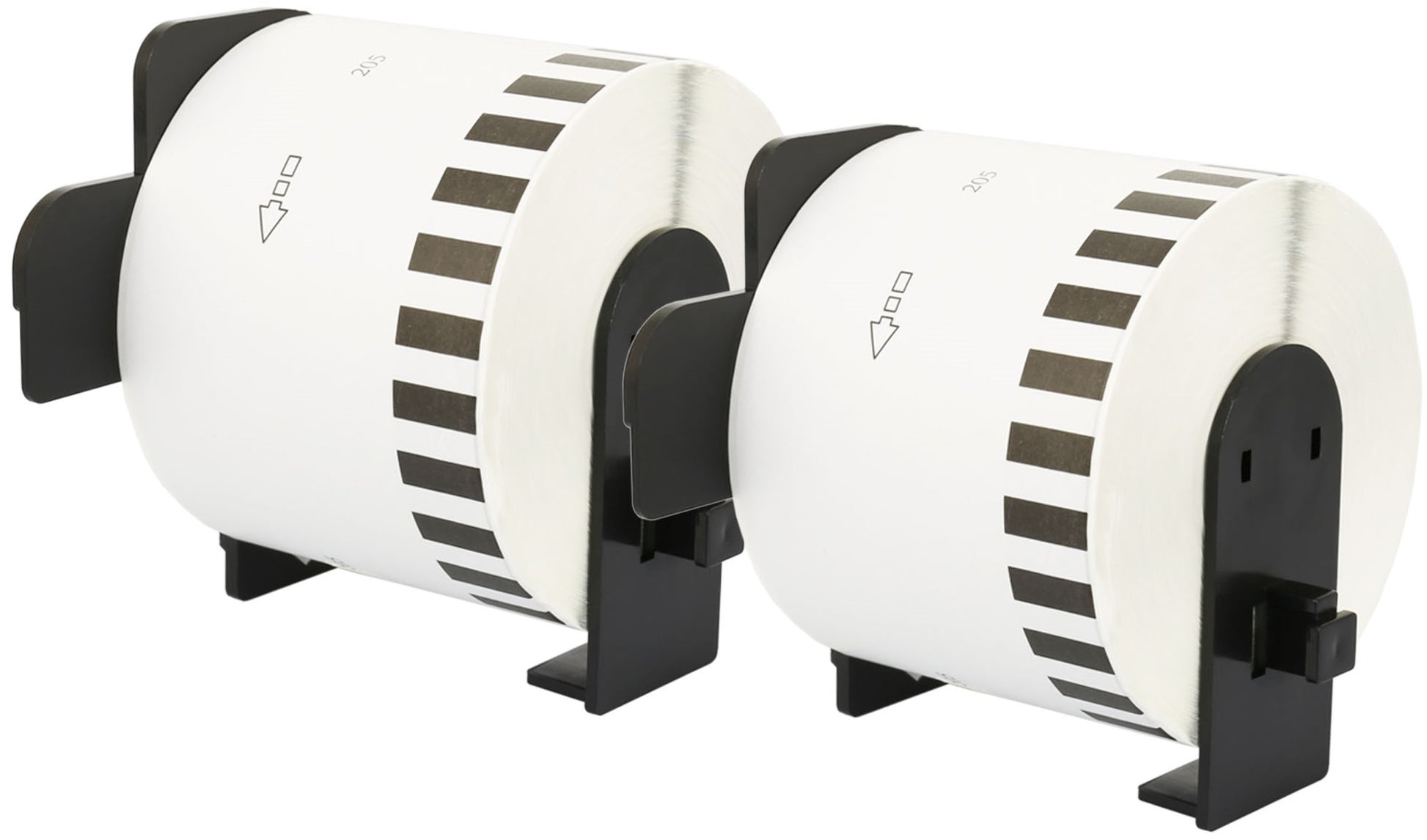 DK-44205 62 mm x 30.48 m Compatible Continuous Removable Paper Label Tape for Brother P-Touch QL-1050 QL-550 QL-500 QL-570 - Printing Saver