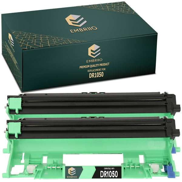 Compatible Brother DR1050 TN1050 & 2 Toner Cartridges Drum Unit by EMBRIIO