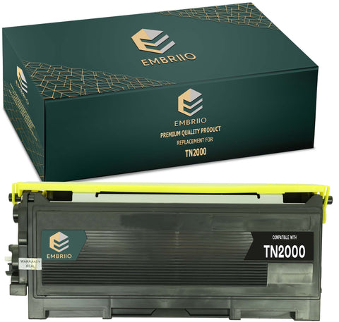 Compatible Brother TN-2000 TN2000 TN 2000 Toner Cartridge by EMBRIIO