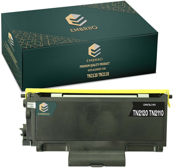 Compatible Brother TN-2110 TN2110 TN 2110 TN-2120 TN2120 TN 2120 Toner Cartridge by EMBRIIO