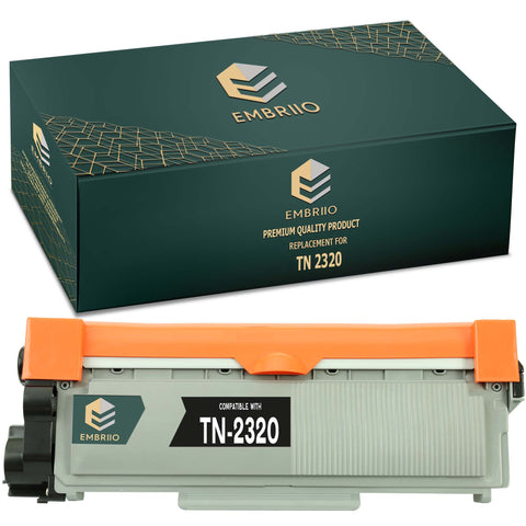 Compatible Brother TN-2320 TN2320 TN 2320 Toner Cartridge by EMBRIIO