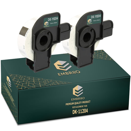 Compatible dk11204 Brother labels - 17mm x 54mm