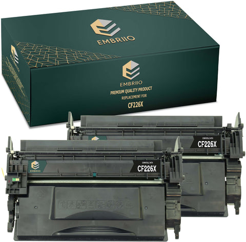 Compatible HP CF226X 226X 26X Toner Cartridge by EMBRIIO