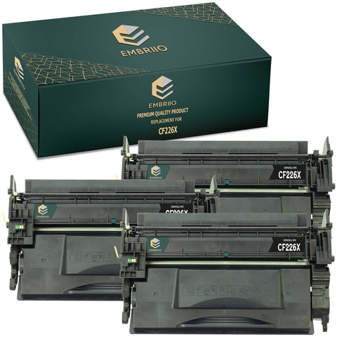 Compatible HP CF226X 226X 26X Toner Cartridge by EMBRIIO