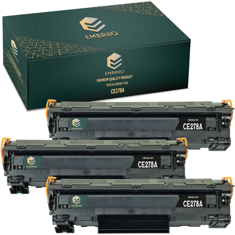Compatible HP CE278A 278A 78A Toner Cartridge by EMBRIIO