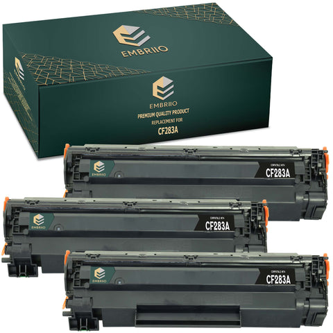 Compatible HP CF283A 283A 83A Toner Cartridge by EMBRIIO