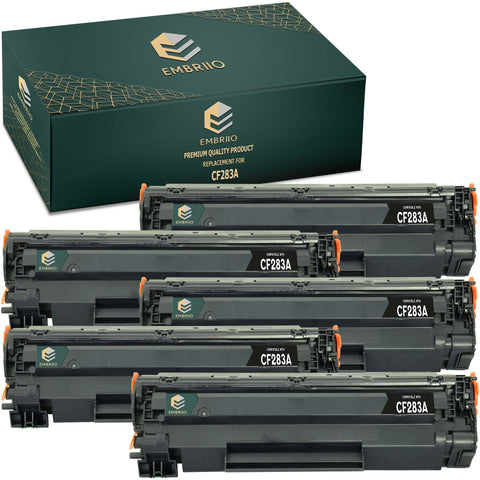 Compatible HP CF283A 283A 83A Toner Cartridge by EMBRIIO