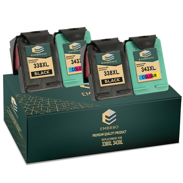 Compatible HP 338 & 343 ink cartridge