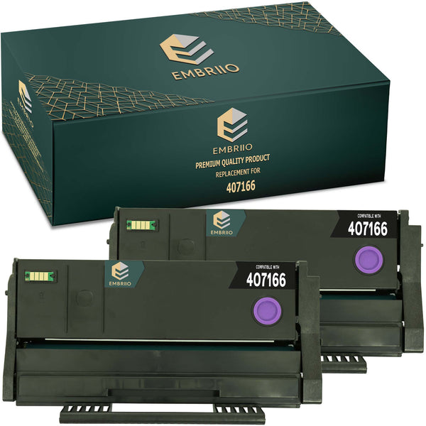 Compatible Ricoh 407166 Toner Cartridge by EMBRIIO