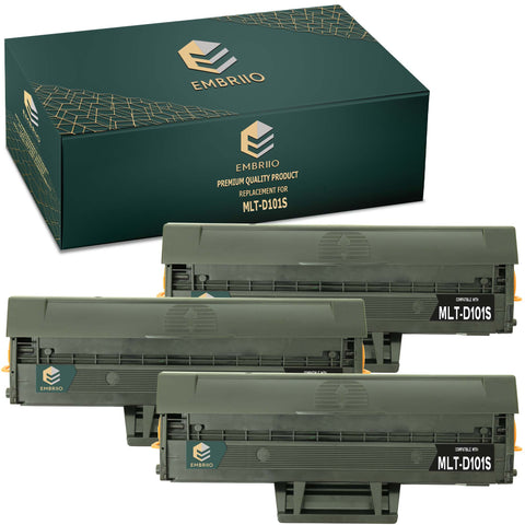 Compatible Samsung MLT-D101S MLT-D101S/ELS D101S SU696A Toner Cartridge by EMBRIIO