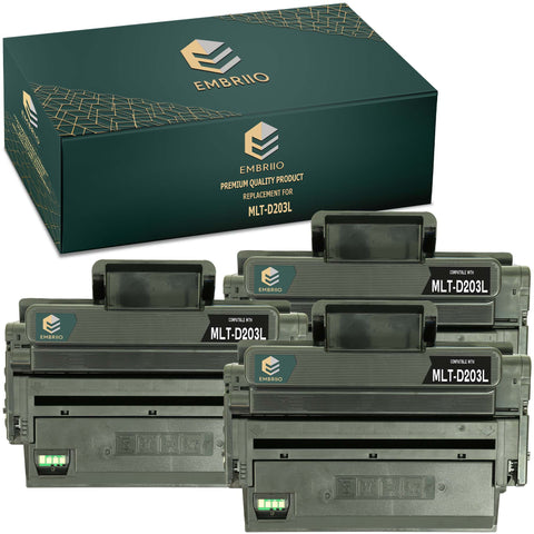 Compatible Samsung MLT-D203L MLT-D203L/ELS D203L SU897A Toner Cartridge by EMBRIIO