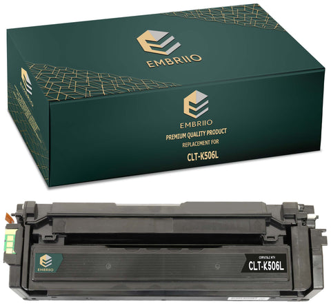 EMBRIIO CLT-K506L Black Compatible Toner Cartridge Replacement for Samsung CLX-6260FW CLX-6260ND CLP-680ND CLP-680DW CLX-6260FDCLX-6260FR