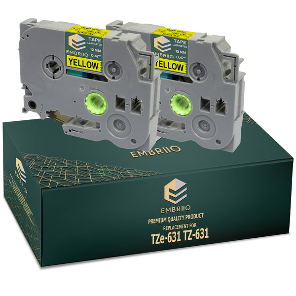 Compatible Brother TZe-631 TZ-631 Label Tapes