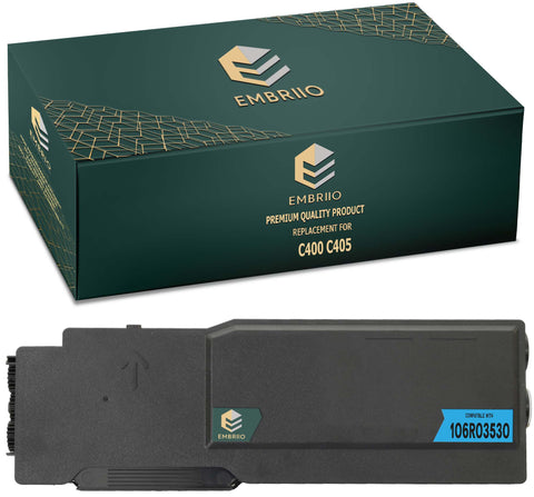 EMBRIIO C400 C405 106R03518 Cyan Compatible Toner Cartridge Replacement for Xerox VersaLink C400 C405 C405DN C400DN C400N C405N