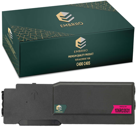 EMBRIIO C400 C405 106R03519 Magenta Compatible Toner Cartridge Replacement for Xerox VersaLink C400 C405 C405DN C400DN C400N C405N