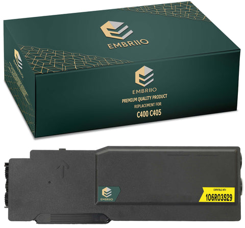 EMBRIIO C400 C405 106R03517 Yellow Compatible Toner Cartridge Replacement for Xerox VersaLink C400 C405 C405DN C400DN C400N C405N