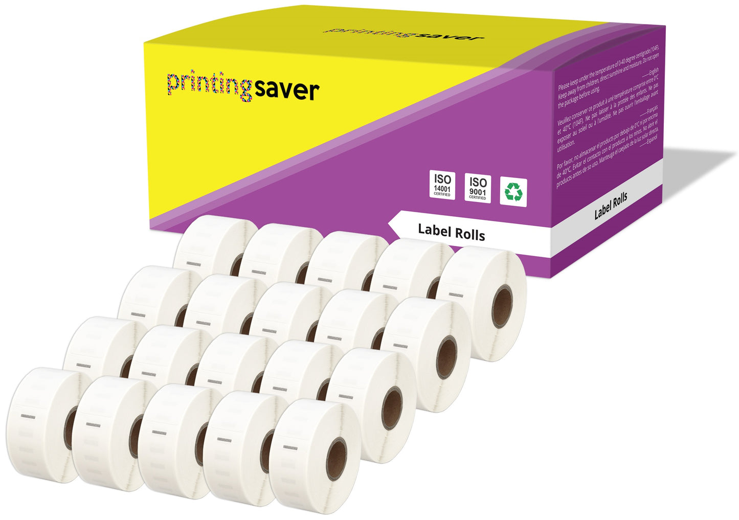 Compatible Roll 11352 S0722520 25mm x 54mm Address Labels for Dymo LabelWriter 300 320 400 450 Turbo - Printing Saver