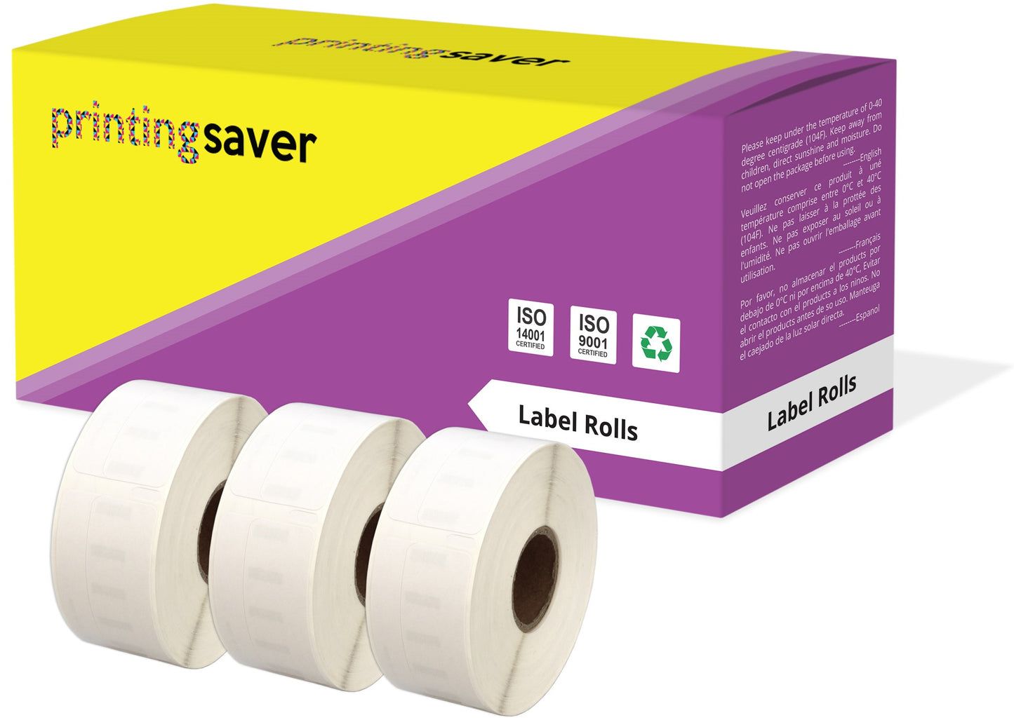 Compatible Roll 11355 S0722550 19mm x 51mm Address Labels for Dymo LabelWriter 300 320 400 450 Turbo - Printing Saver