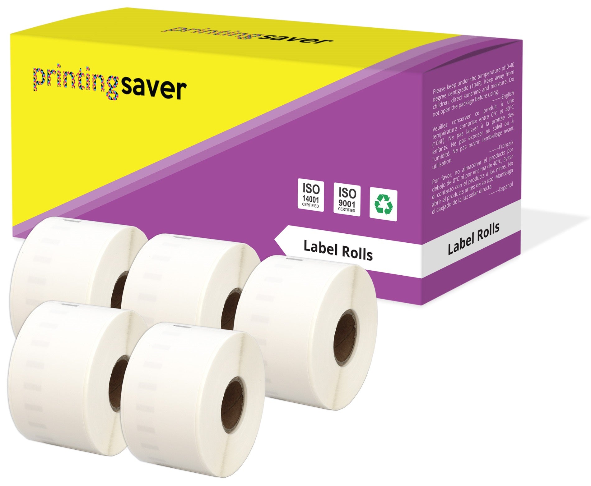 Compatible Roll 11356 S0722560 89mm x 41mm Labels for Dymo LabelWriter 300 320 400 450 Turbo - Printing Saver