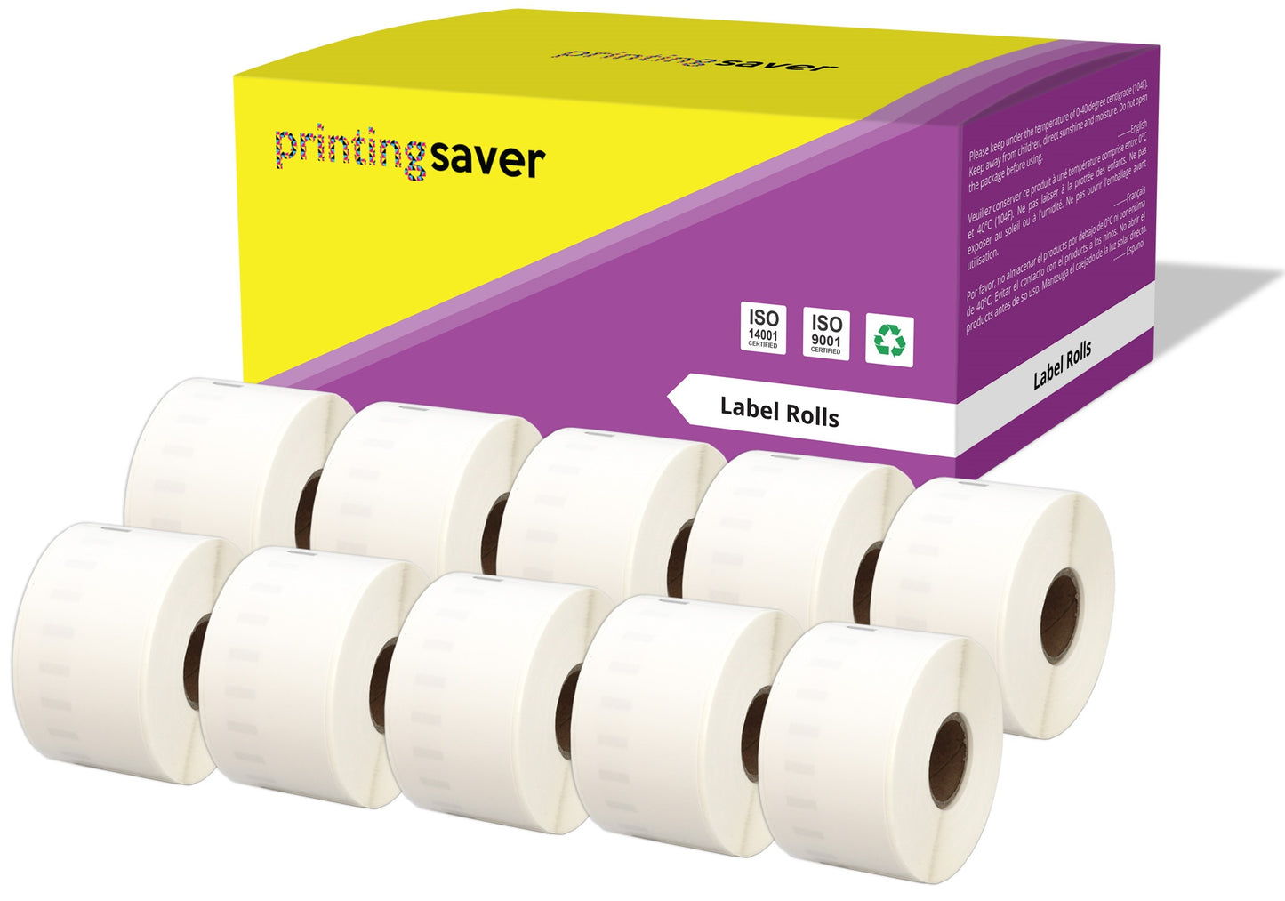 Compatible Roll 11356 S0722560 89mm x 41mm Labels for Dymo LabelWriter 300 320 400 450 Turbo - Printing Saver