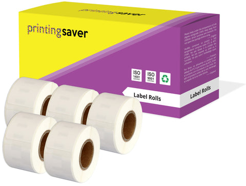 Compatible Roll 99010 S0722370 28mm x 89mm Address Labels for Dymo LabelWriter 450 400 Seiko SLP 450 - Printing Saver