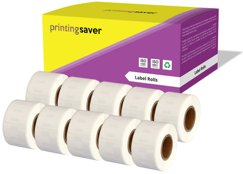 Compatible Roll 99010 S0722370 28mm x 89mm Address Labels for Dymo LabelWriter 450 400 Seiko SLP 450 - Printing Saver