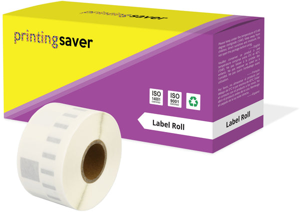 Printing Saver 99013 36 x 89 mm Compatible Clear Address Labels Roll for Dymo LabelWriter 300 320 400 450 Turbo - Printing Saver