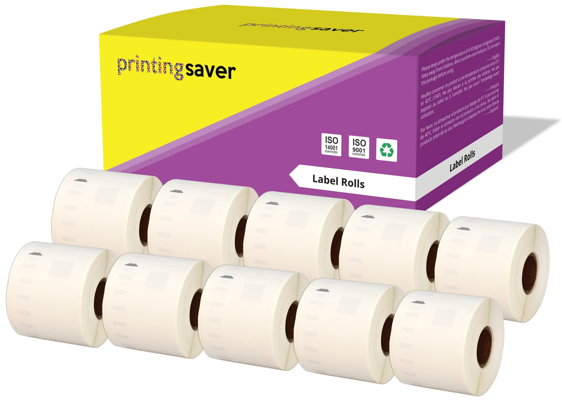 Compatible Roll 99015 S0722440 54mm x 70mm Address Labels for Dymo LabelWriter 300 320 400 450 Turbo - Printing Saver