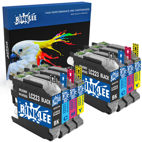 Compatible ink cartridge LC221 LC223 replecement for Brother by Rinklee 